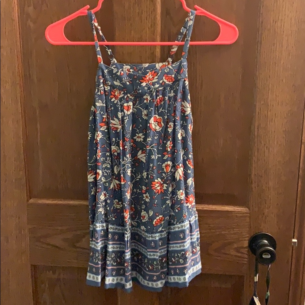 Floral tank top